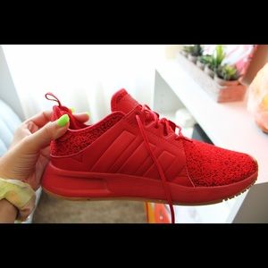 Red Adidas